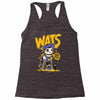 wat skateboard Racerback Tank