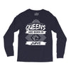 Queens Are Born In June Long Sleeve Shirts
