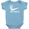 just shoot it Baby Bodysuit