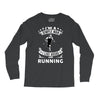 simple man running Long Sleeve Shirts