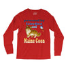 maine coon cat Long Sleeve Shirts