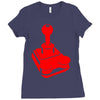 joystick game Ladies Fitted T-Shirt