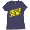saiyan wars Ladies Fitted T-Shirt