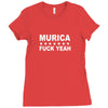 Murica Ladies Fitted T-Shirt