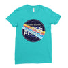 United States Space Force wint Planet Ladies Fitted T-Shirt