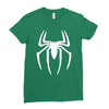 black funny glow in dark glowing Ladies Fitted T-Shirt