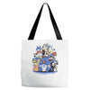 creatures spirits and friends Tote Bags