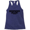 Backpacker Explore The World Racerback Tank