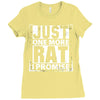 Just One More Rat I Promise Ladies Fitted T-Shirt