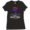 new trump for president 2016 make america great again Ladies Fitted T-Shirt