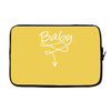 baby belly Laptop sleeve