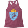death surfer Racerback Tank