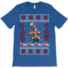 ugly sweater fight christmas t shirts T-Shirt