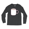 glass and coffee Long Sleeve Shirts