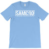 samcro funny retro biker gang sons fancy dress anarchy vintage T-Shirt