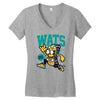 wats (2) Women's V-Neck T-Shirt