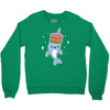 narwhal donuts cute unicorn sweet cool awesome Crewneck Sweatshirt