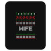 ugly christmas wife Mousepad