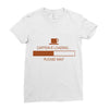 caffeine loading pleace wait Ladies Fitted T-Shirt