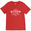 Bitcoin Satoshi Nakamoto In Crypto We Trust V-Neck Tee