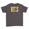born to dive forced to work Youth Tee