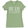 beer o'clock Ladies Fitted T-Shirt