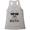pog life Racerback Tank