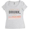 i don't get drunk Women's Triblend Scoop T-shirt
