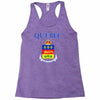 quebec coat of arms canada Racerback Tank