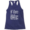 there are 10 kinds of people Racerback Tank