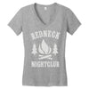 redneck nightclub Women's V-Neck T-Shirt