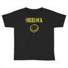 sherlock holmes smiley face Toddler T-shirt