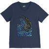 kaiju wave V-Neck Tee