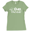 my dad rocks Ladies Fitted T-Shirt