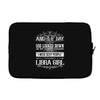 And 8th Day God Look Down So God Made A Libra Girl Laptop sleeve