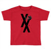 mgk t xx shirt flower black rose Toddler T-shirt