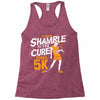 shamble to the cure zombie 5k Racerback Tank