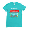 may your christmas be merry &amp; bright Ladies Fitted T-Shirt