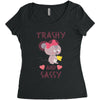 trashy and sassy Women's Triblend Scoop T-shirt