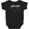 speak whale Baby Bodysuit