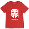 disobey crew V-Neck Tee