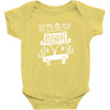 let's go an adventure (for dark color) Baby Bodysuit