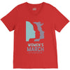 women's march 2017 on washington V-Neck Tee