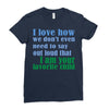 i am your favorite child Ladies Fitted T-Shirt