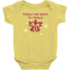happy holidays Baby Bodysuit