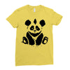 panda Ladies Fitted T-Shirt