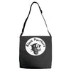 black panthers party black history month political logo Adjustable Strap Totes