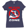 no flex zone arm gym workout Ladies Fitted T-Shirt