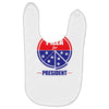 pizza for prez Baby Bibs