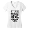 fiesta forever Women's V-Neck T-Shirt